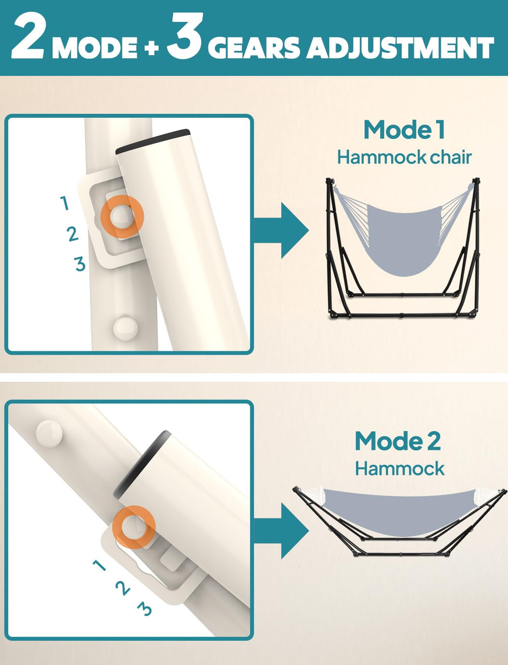 ANYOO base feet on wood deck protecting surface and preventing scratches benefit