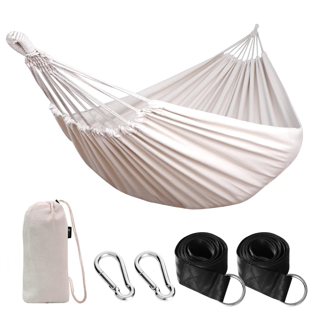 ANYOO front view hammock showing full spread and comfortable shape