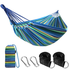ANYOO front view of hammock showing full spread and comfort