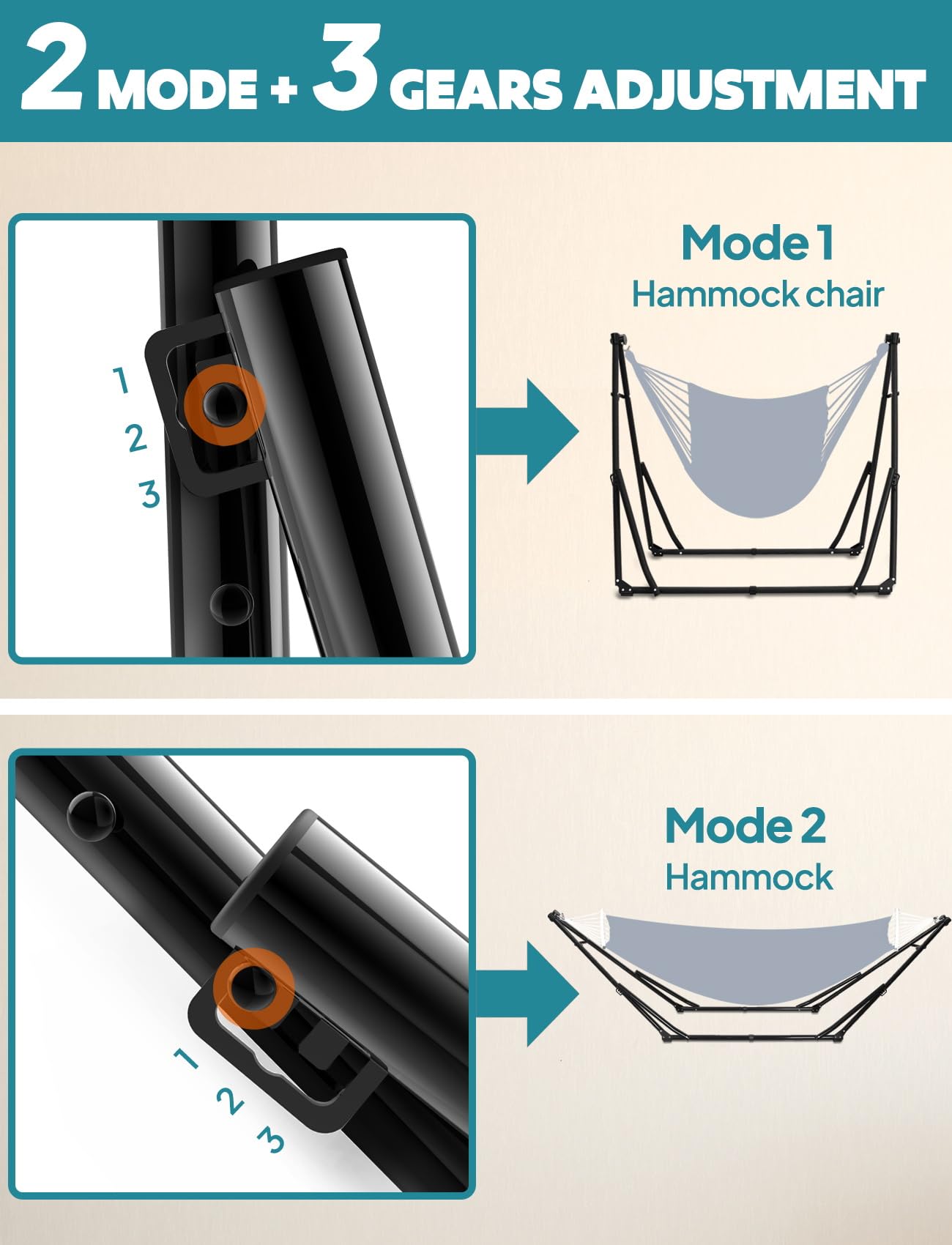 ANYOO folded stand in carry bag showing portability and easy transport