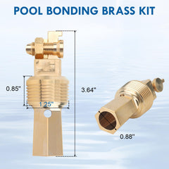 Aoheke PB-2008 close-up of thread detail for leak-resistant installation benefit