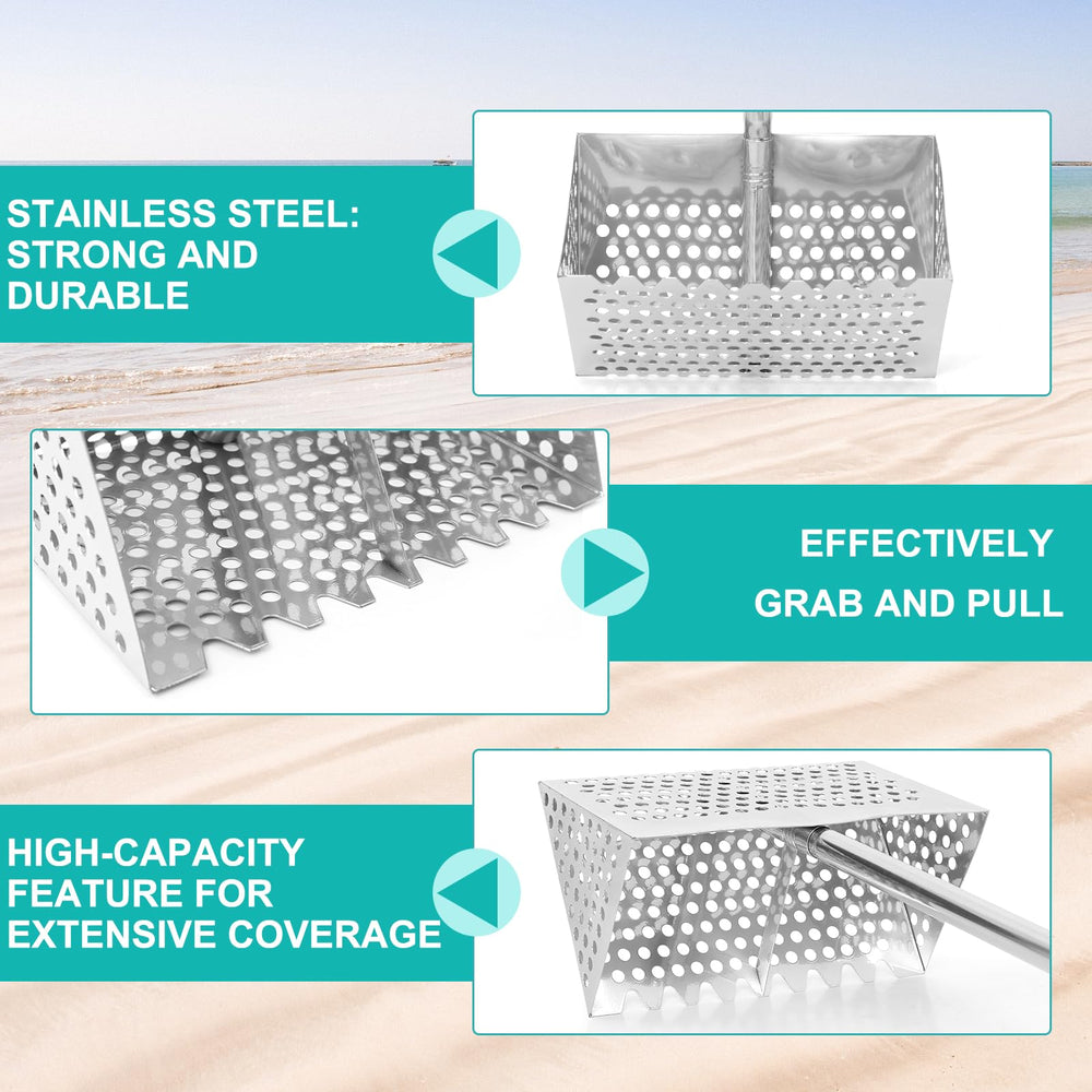 Aoiaute deep mesh basket texture for faster sand separation