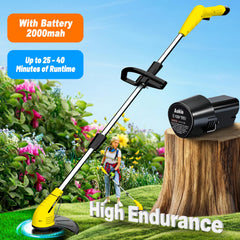 Aokia metal blade close-up sharp edges for cutting thick weeds effectively