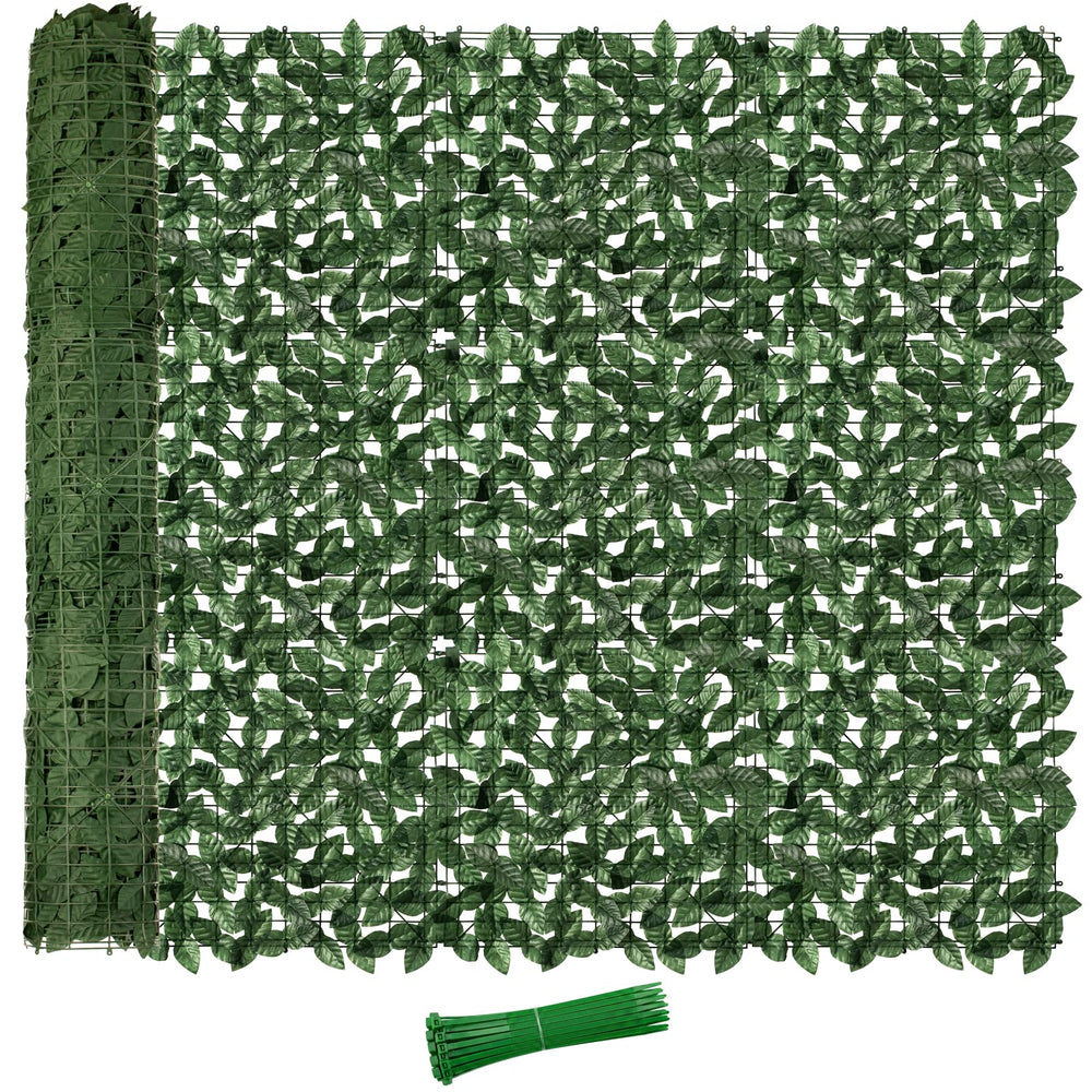 AOKIIE front view full fence showing dense privacy cover benefit