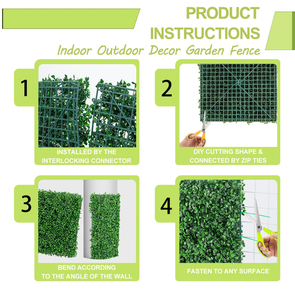 AOKIIE used as indoor accent wall adding green decor benefit