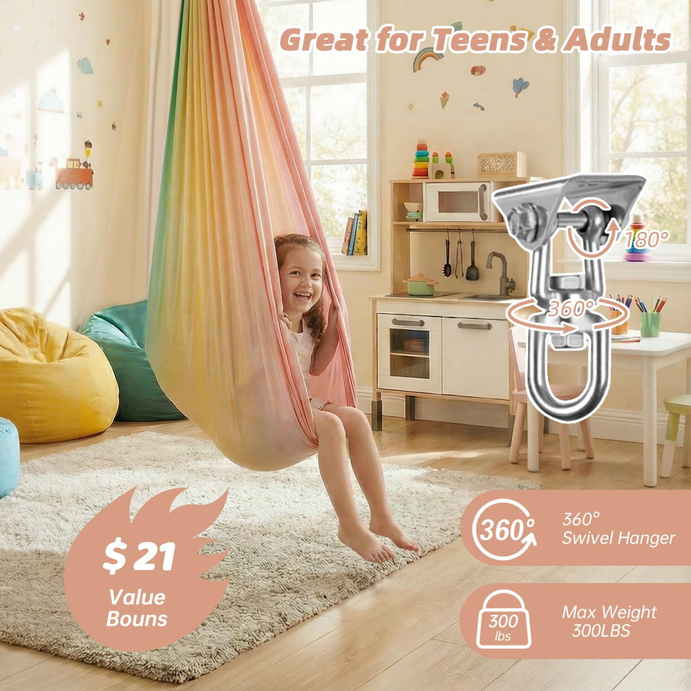 Aokitec assembled hanging hardware showing secure mounting benefit