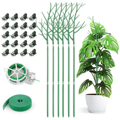 AOM front view of 10-pack stakes showing clean packaging and ready-to-use convenience