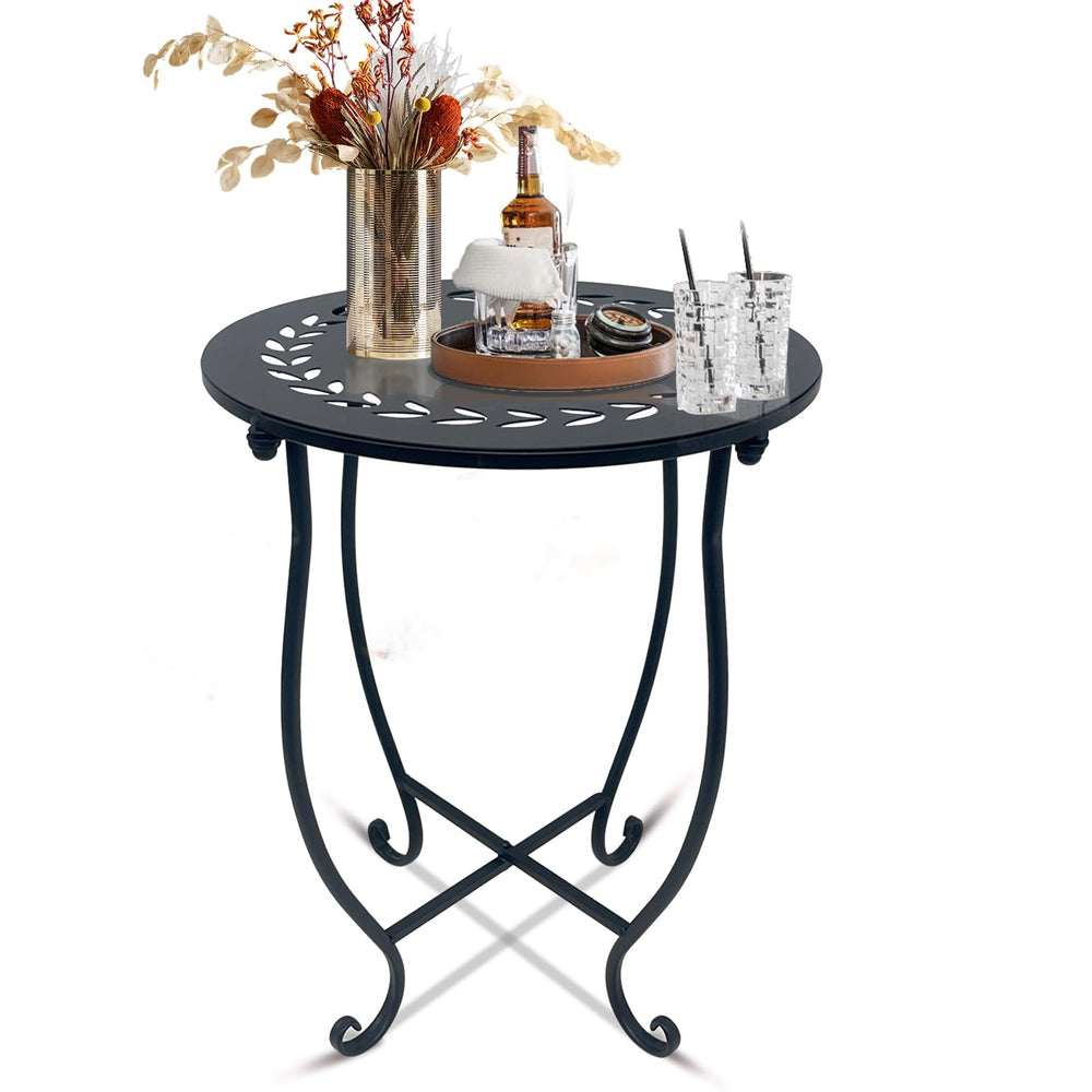 Aonagi front view showing compact weather-resistant outdoor table and practical surface