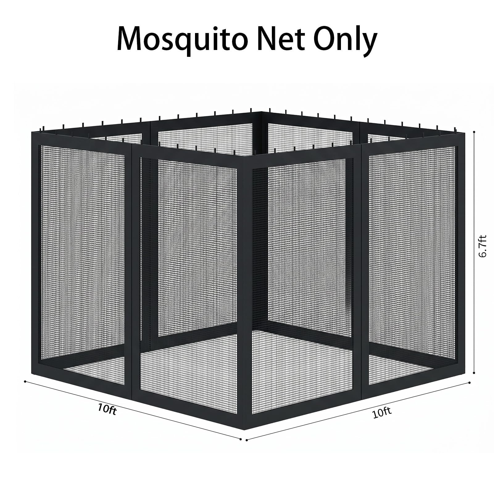 aonear gazebo in use during evening providing insect-free outdoor dining comfort