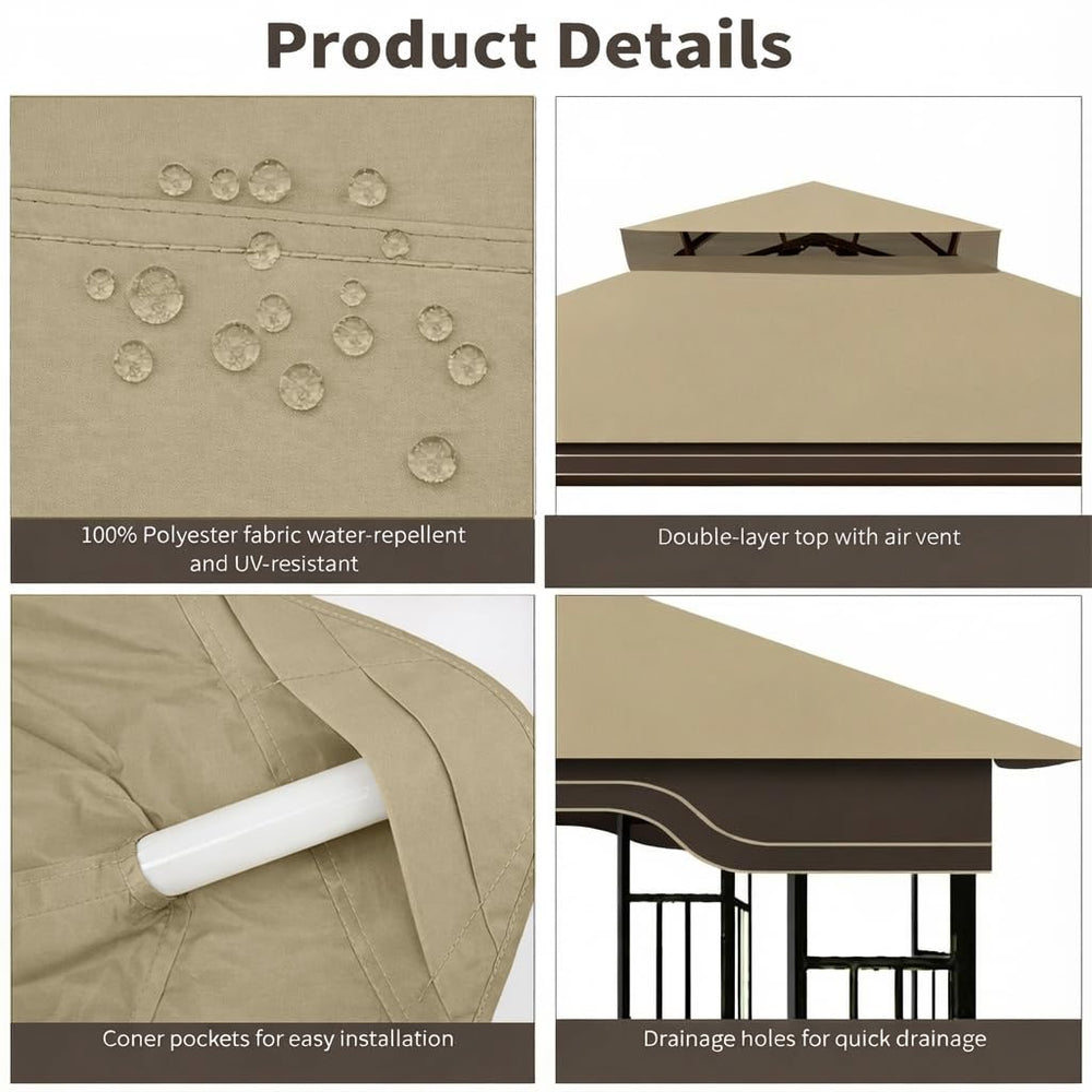 aonear canopy next to person for size and scale clarity before purchase