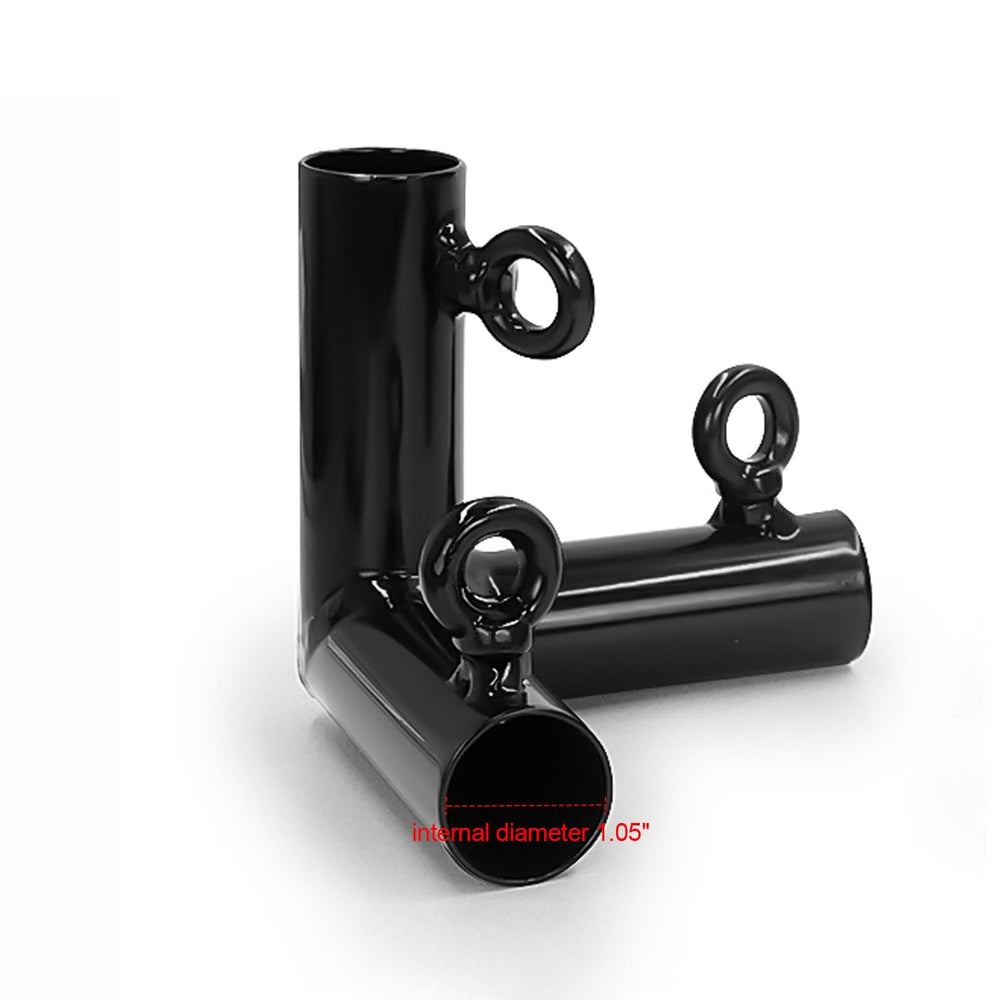Aoneky next to ruler size comparison confirming fit for 3/4" EMT pipe