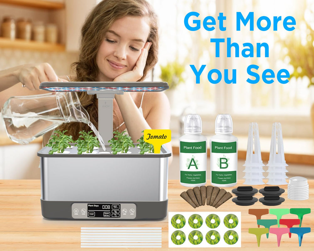 Aooccder styled on kitchen counter providing fresh herbs for cooking