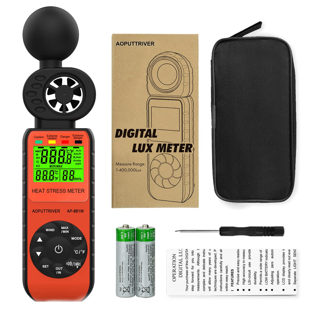 AOPUTTRIVER AP-881W used outdoors during a field activity for safety monitoring