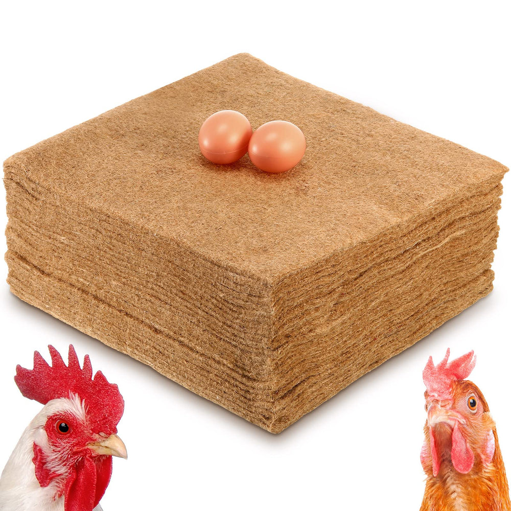 Aoriher front pack of 24 hemp nest pads showing compact reusable liners and sustainable material