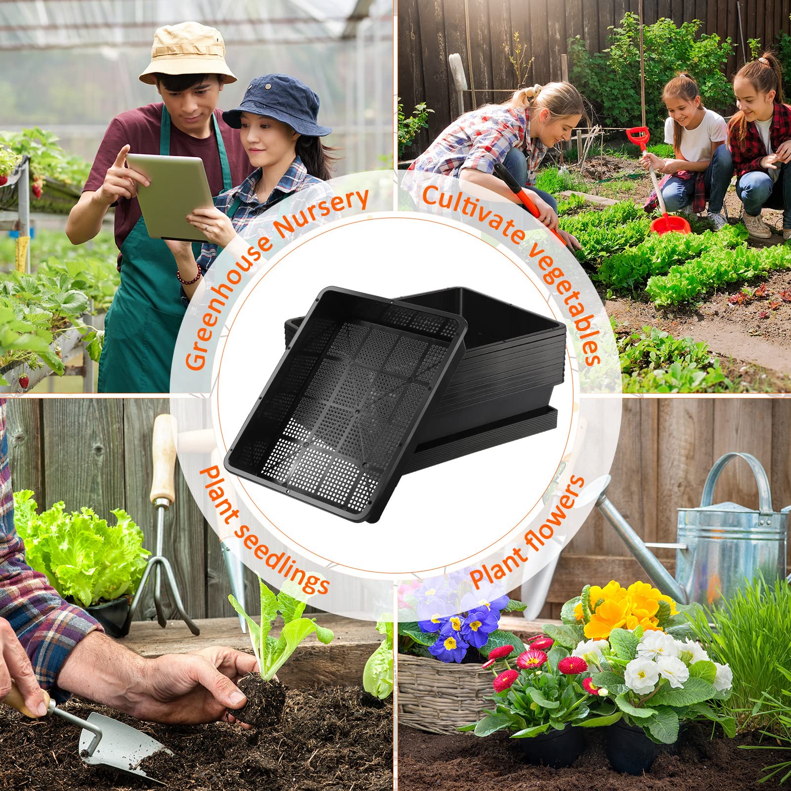 aoriher stacked storage trays demonstrating space-saving storage benefit