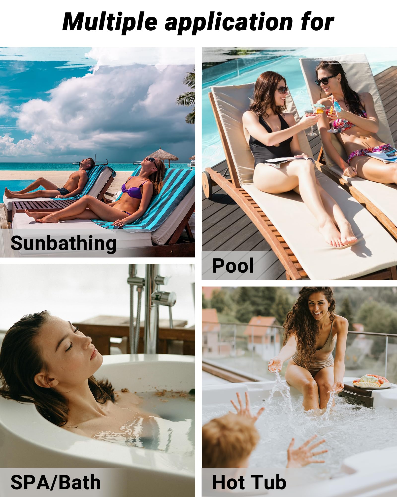 AOSYCO in a spa setting for versatile use in water and relaxation