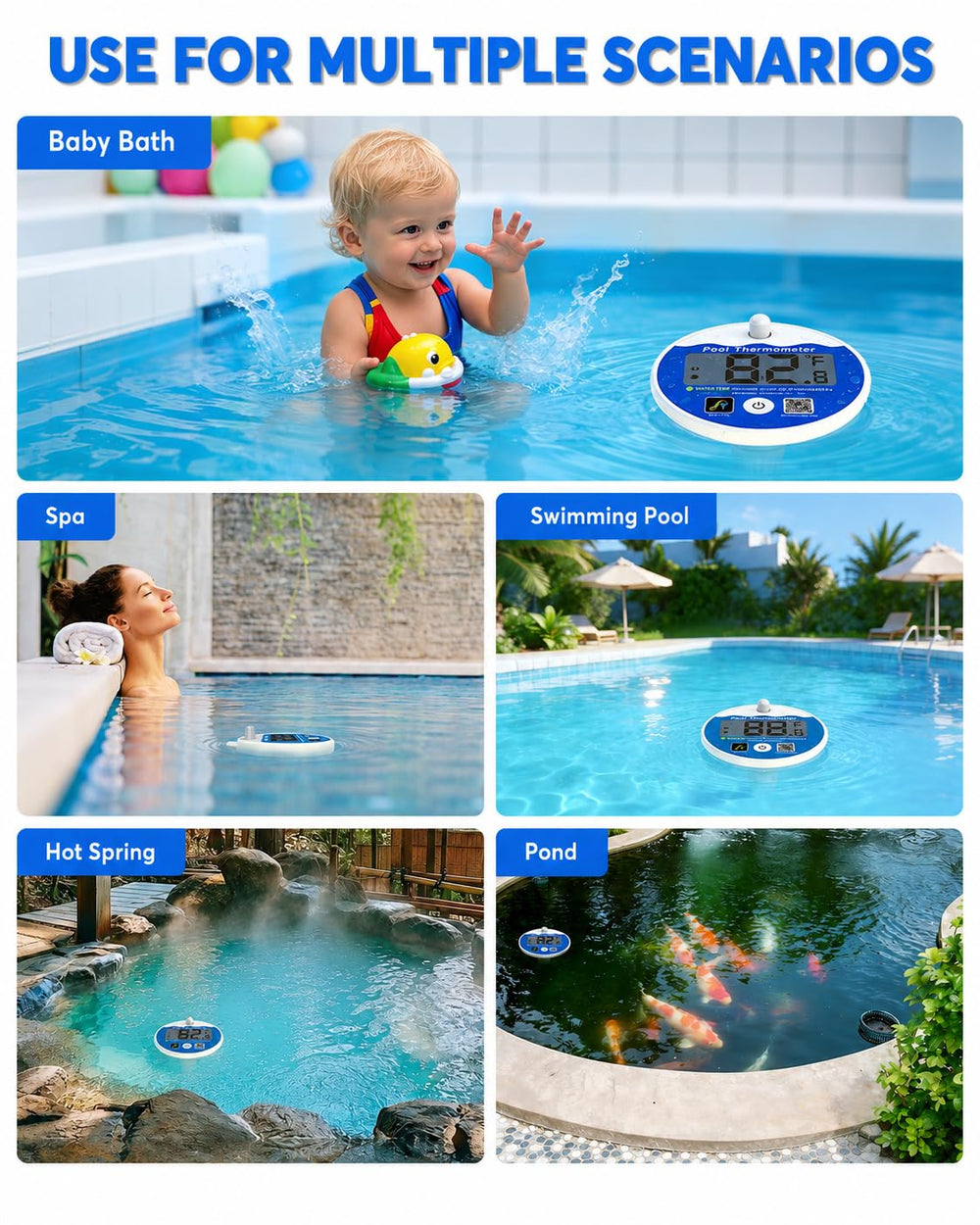 Aoycocr held in a hand to show size and portability for backyard use
