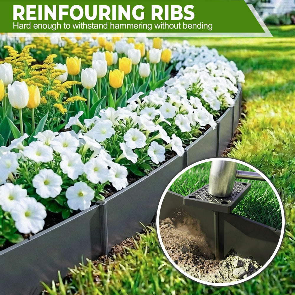 Apaspoil close-up of reinforcement ribs delivering strength during installation