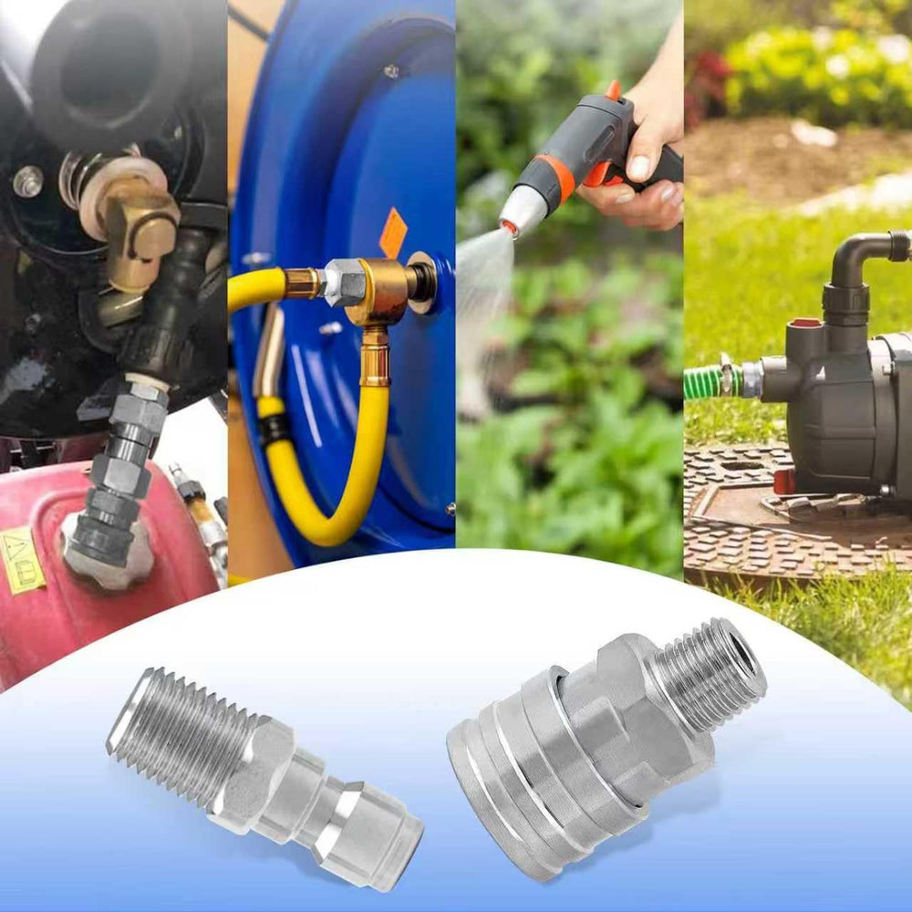 Apaspoil foam cannon connection highlighting compatibility and easy attachment