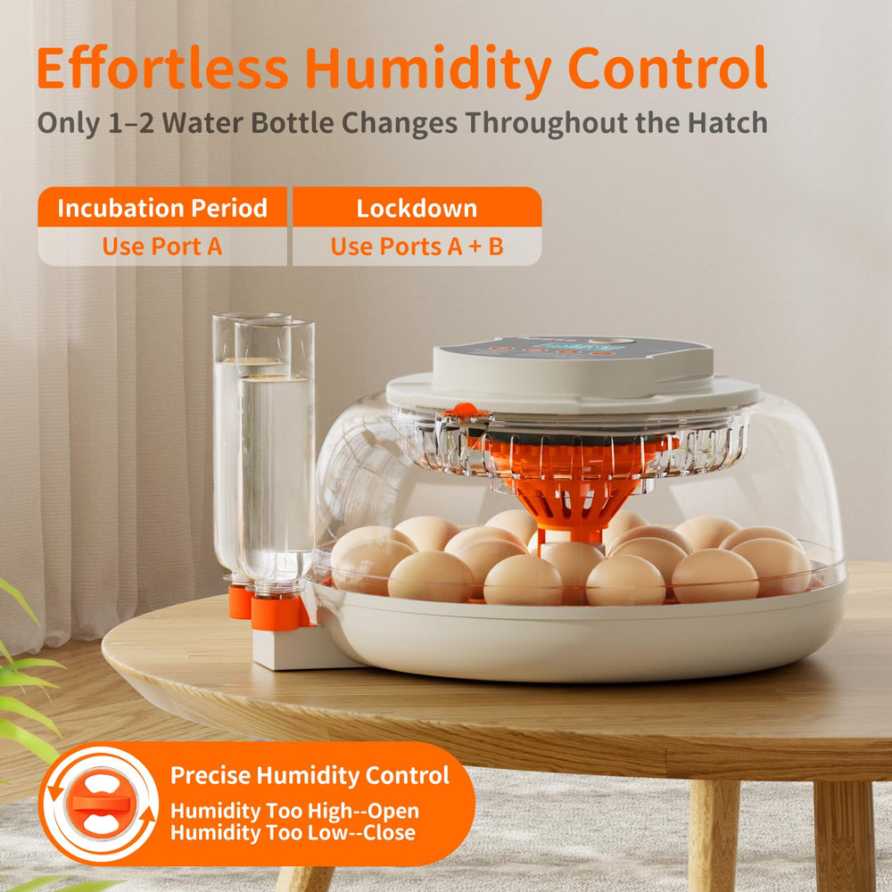 APDOE external water bottle automatic refill for consistent humidity