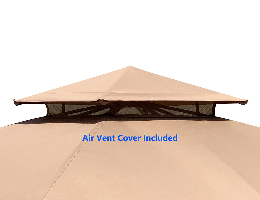 APEX GARDEN close-up of canopy seam showing reinforced stitching and durability