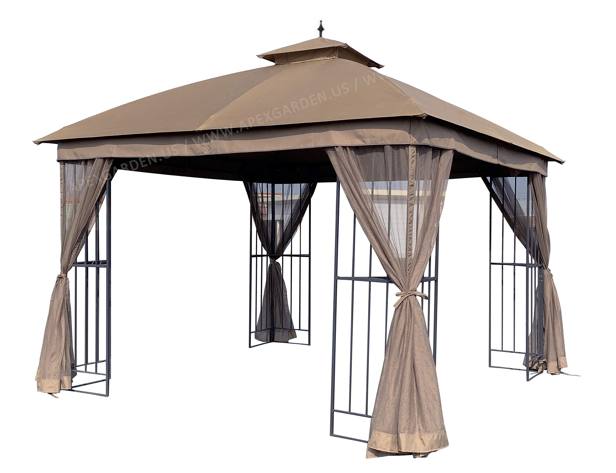 APEX GARDEN packaged canopy box ready to ship, protecting the fabric