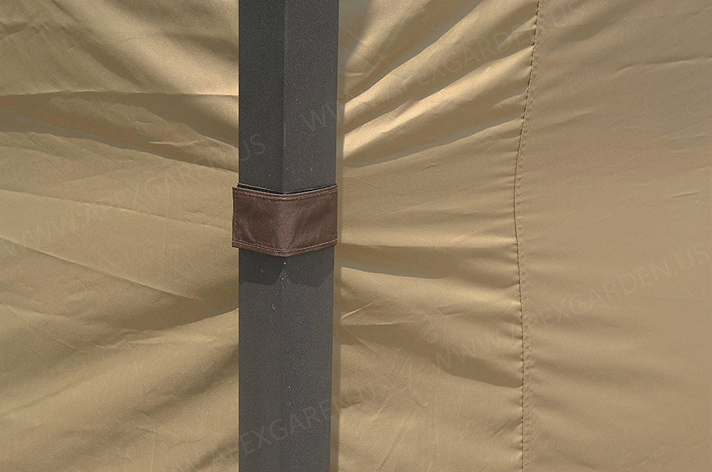 APEX GARDEN fabric close-up showing texture and UV protection benefit
