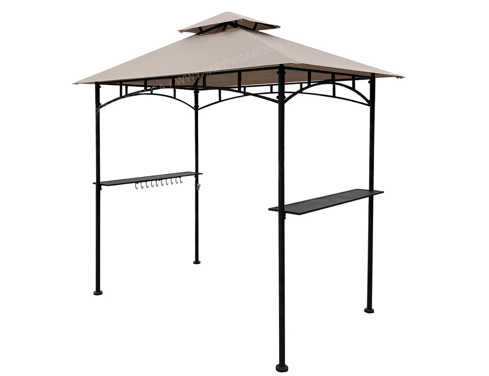APEX GARDEN front view canopy top showing fit and shade benefit