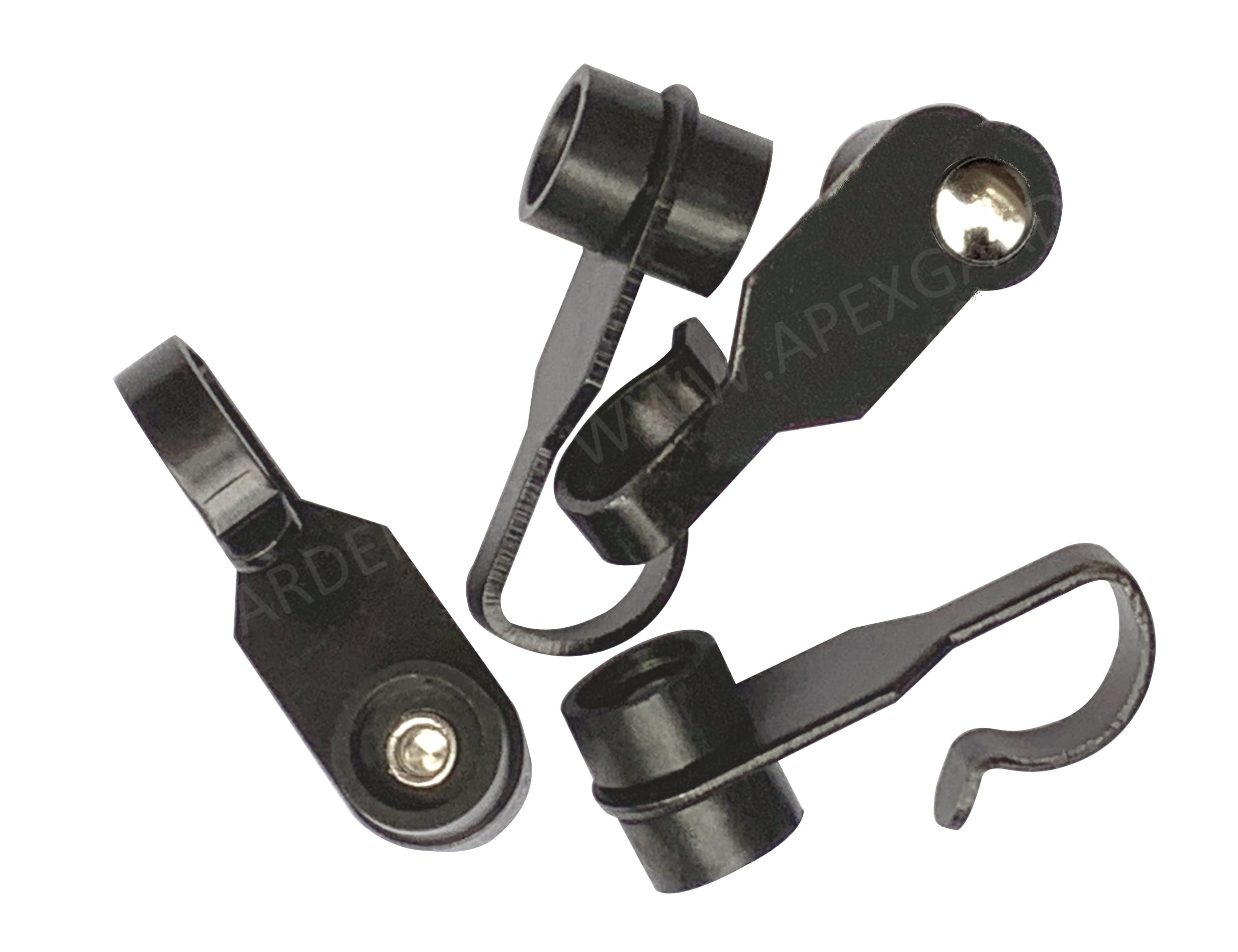 APEX GARDEN hook beside ruler showing dimensions for easy compatibility check