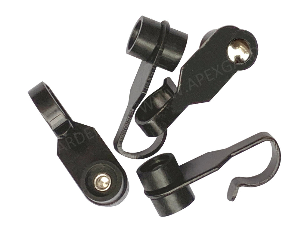 APEX GARDEN hook beside ruler showing dimensions for easy compatibility check