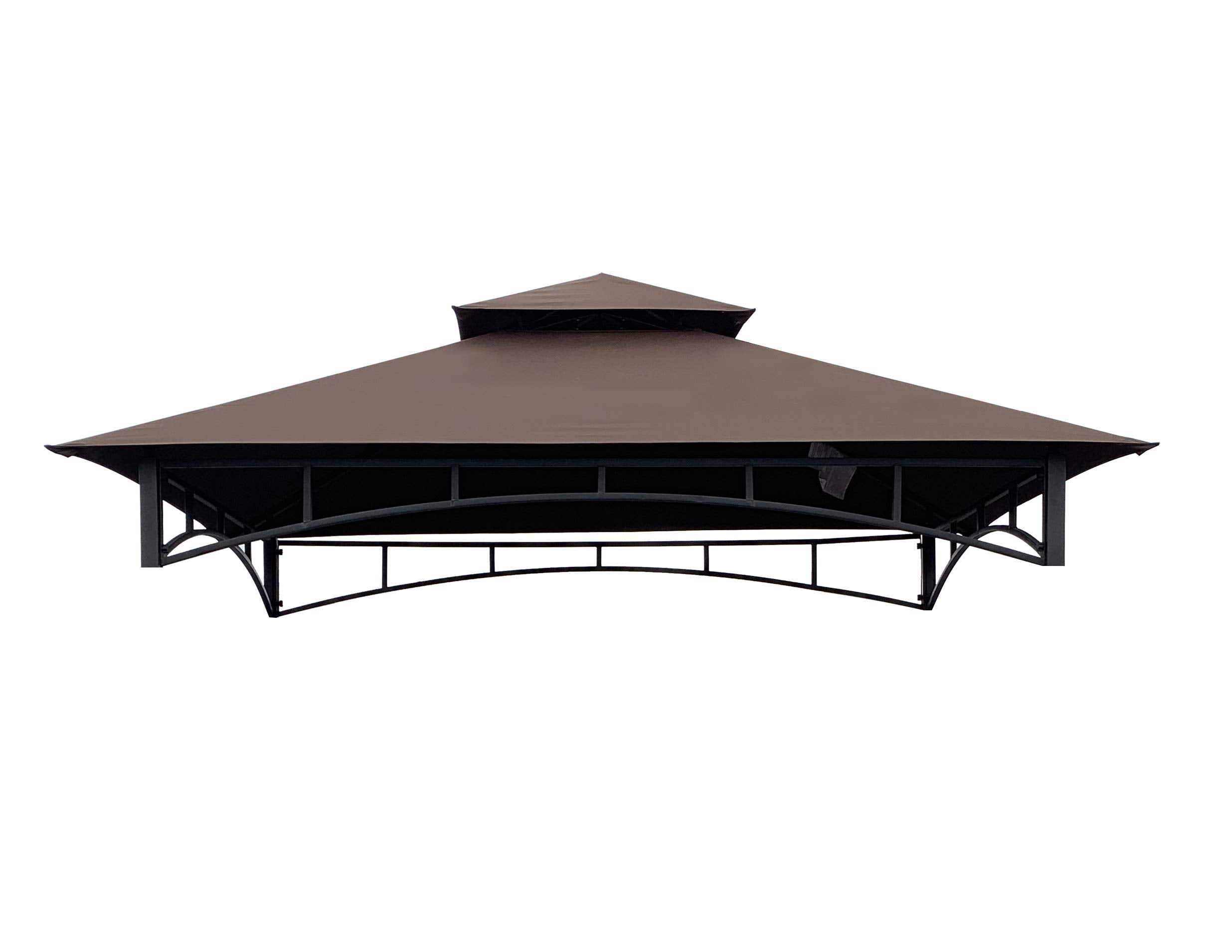 APEX GARDEN vented roof close-up showing double-tier ventilation for airflow
