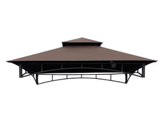 APEX GARDEN vented roof close-up showing double-tier ventilation for airflow
