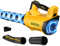 APEXPOWER front view showing blower design and powerful airflow