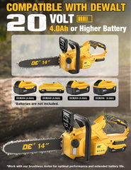APEXPOWER side profile with guide bar showing durable construction and reach