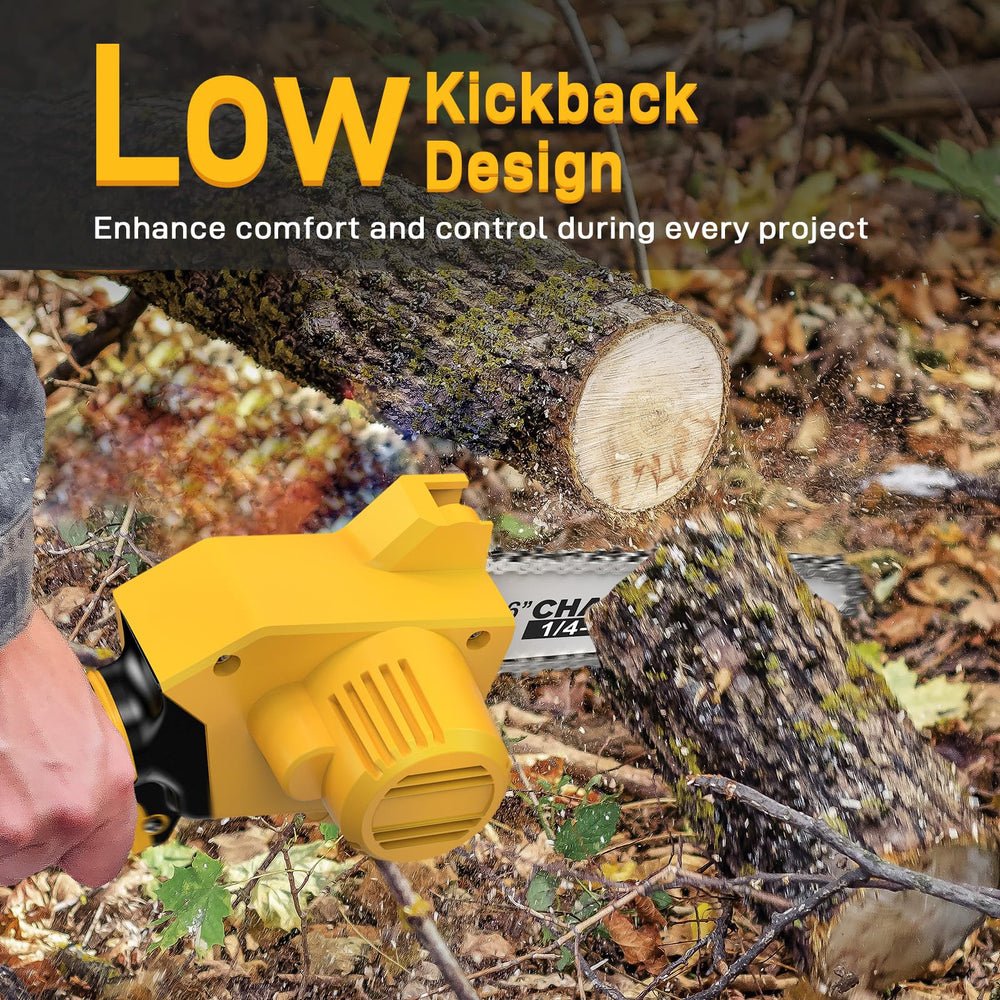 APEXPOWER two spare heat-treated chains and screwdriver for durable maintenance