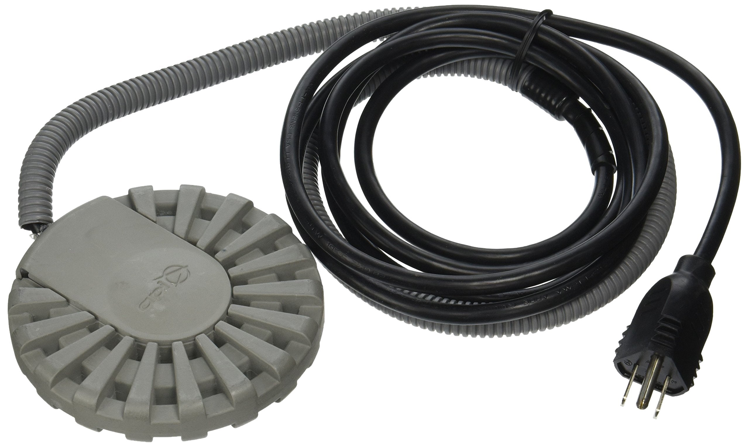 API BDT250 front view showing coated aluminum element and compact profile