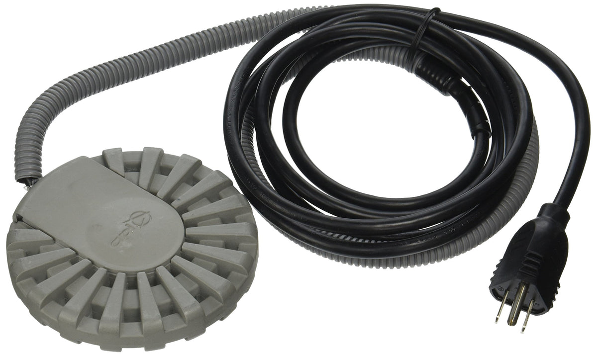 API BDT250 front view showing coated aluminum element and compact profile