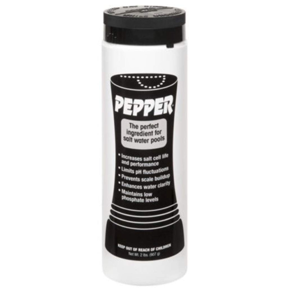 API Pepper front pouch showing label and granular formula, protects equipment