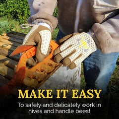 Apis Tactical fingertip close-up highlighting sensitive goatskin control