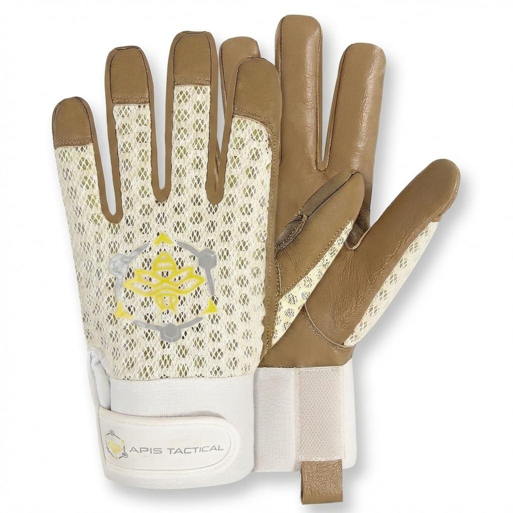 Apis Tactical front view showing gloves protecting hands with secure fit