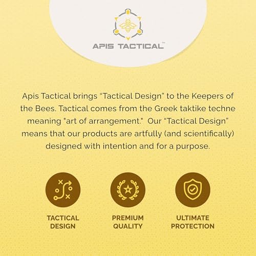 Apis Tactical gloves in apiary setting offering breathability and protection
