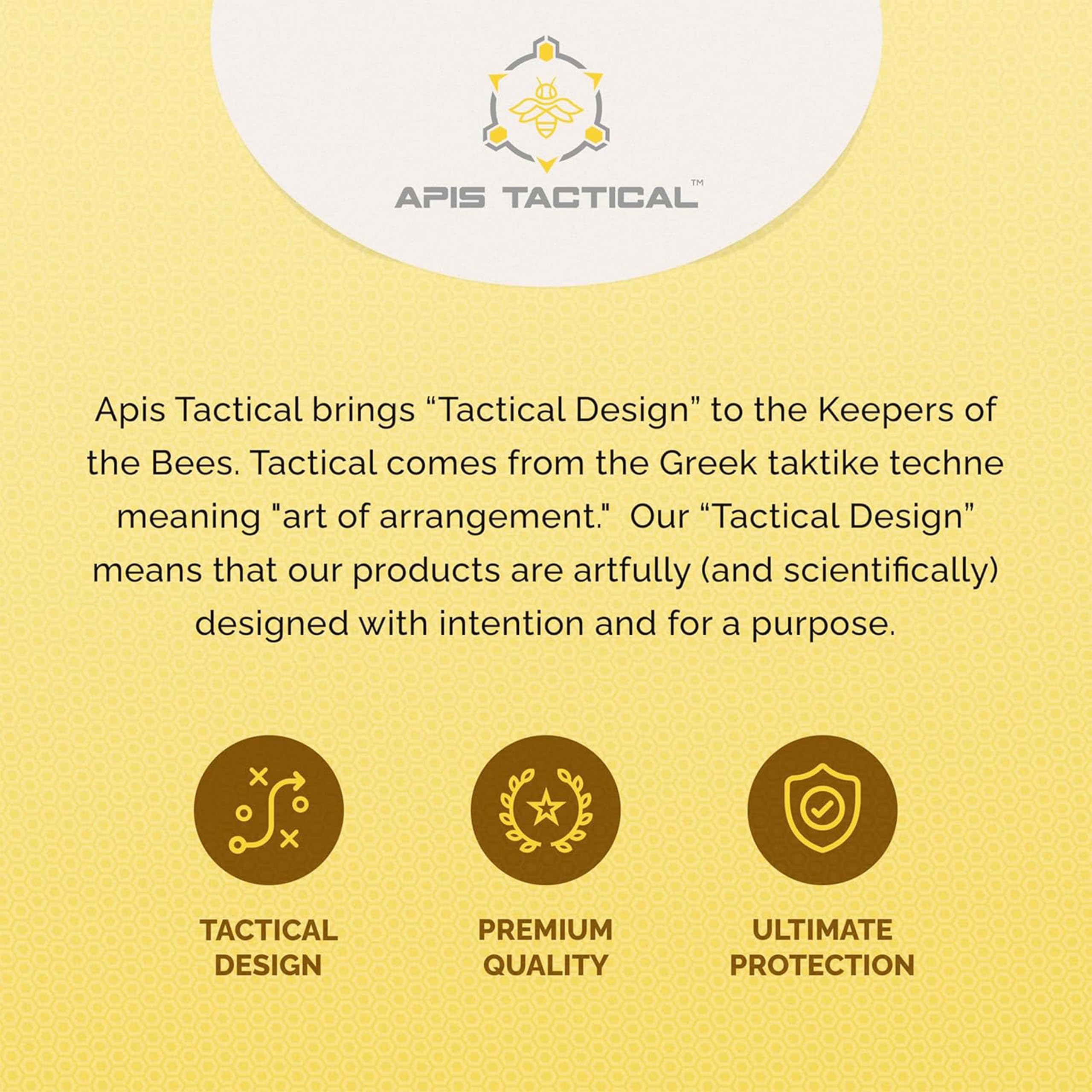 Apis Tactical gloves in outdoor beekeeper setting for comfortable long inspections