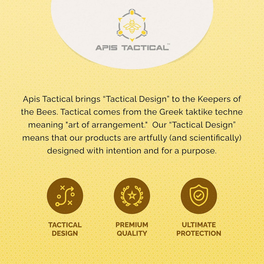 Apis Tactical reinforced seam close-up showing durability under heavy use