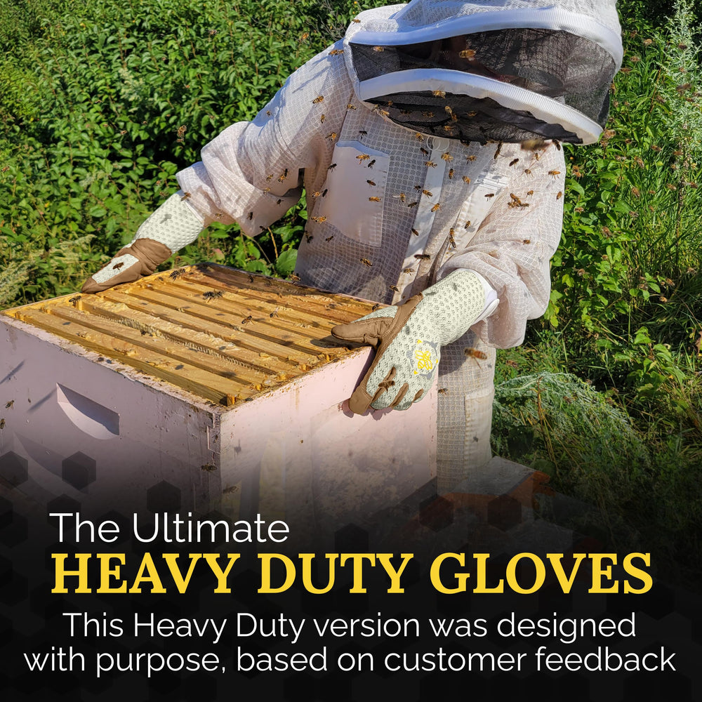 Apis Tactical close-up of top-grain cowhide palm for durable grip