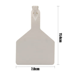APlayfulBee close-up textured TPU tag, shows flexible long-lasting material