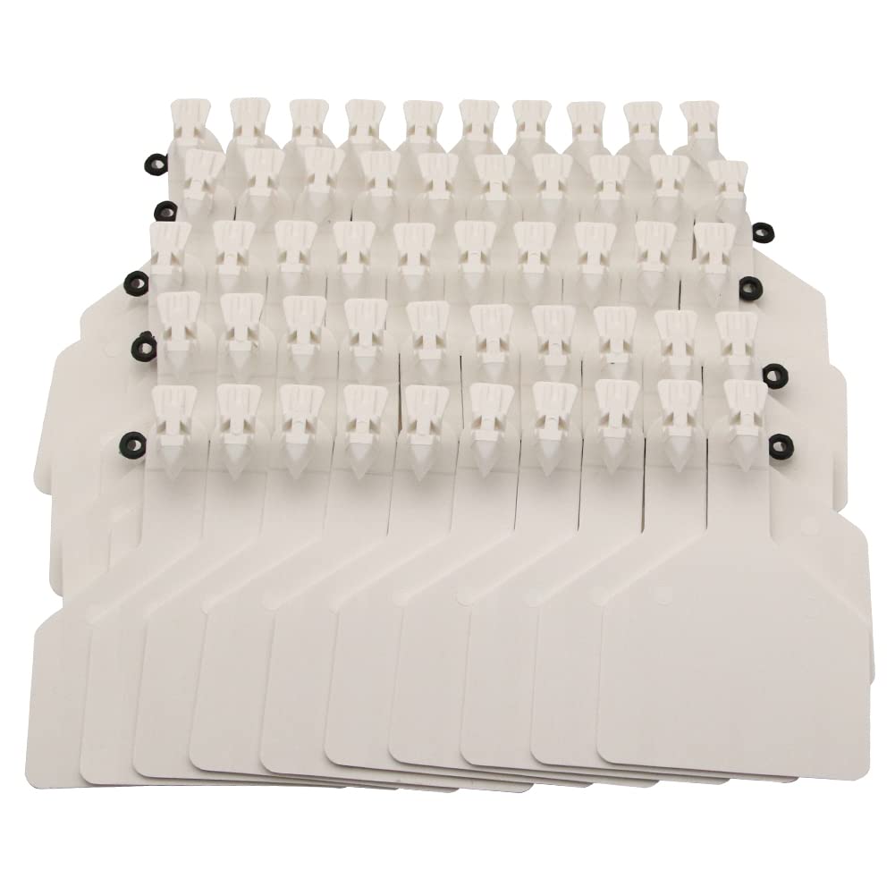 APlayfulBee front pack showing 50 blank TPU ear tags, durable identification