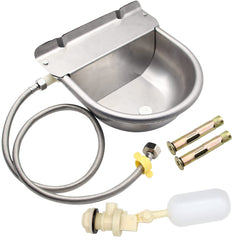 APlayfulBee front view stainless bowl showing sturdy build and durable hydration