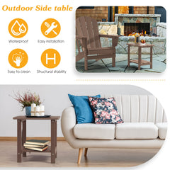 Apolimi size comparison beside Adirondack chair demonstrating scale and fit