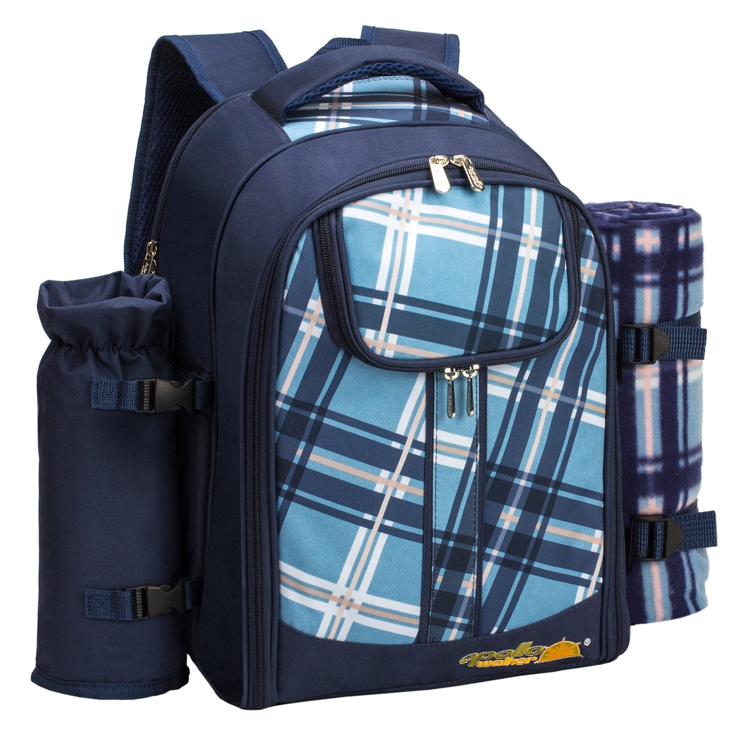 apollo walker padded shoulder straps and top handle for comfortable carrying on walks