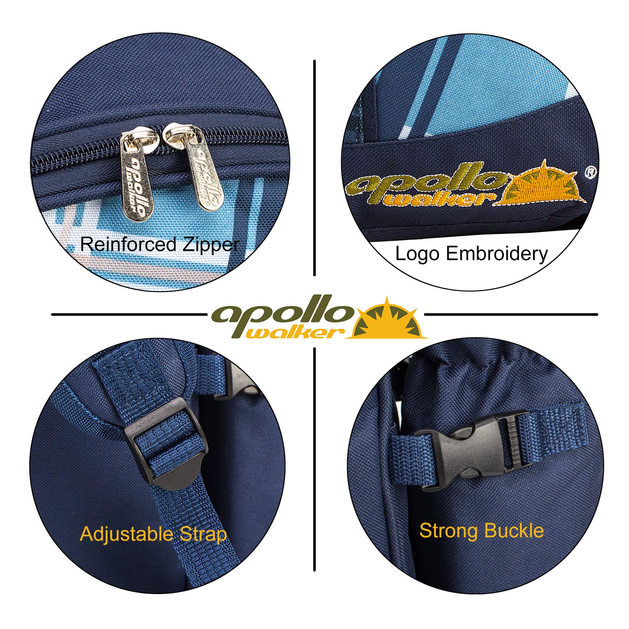 apollo walker waterproof fleece blanket spread out, protects from damp ground